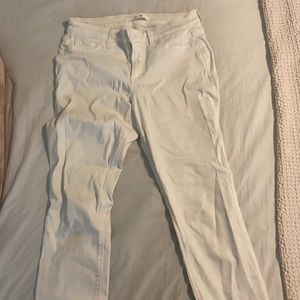 Joe’s Jeans “The Icon” White Skinny Jean